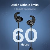 3 - Noise Tune Active Pro Wireless Neckband,  Jet Black 