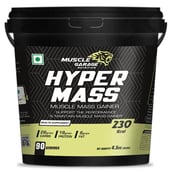 1 - Muscle Garage Hyper Mass Gainer,  9.92 lb  Choco Caramel 