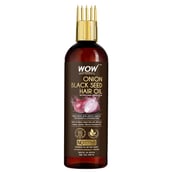5 - WOW Skin Science Onion Black Seed Hair Oil, 100 ml with Comb Applicator