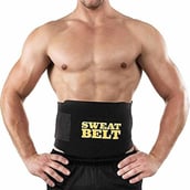3 - Love4ride Sweat Belt for Men and Women, Black Free Size