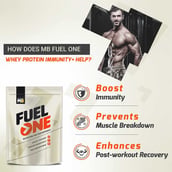 7 - MB Fuel One Whey Protein Powder Immunity+, 2.2 lb Chocolate