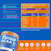 3 - Fast & Up BCAA,  0.61 lb  40 Servings  Cola 