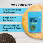 3 - By Nature Chia Seeds,  250 g  Unflavoured 