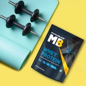 7 - MuscleBlaze Whey Protein, 2.2 lb Cafe Mocha