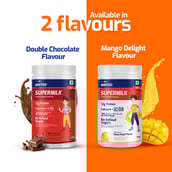 9 - Gritzo SuperMilk Protein & Nutrition Drink 13+y Boys, 400 g Mango