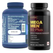 8 - GNC Triple Strength Fish Oil & Mega Men 50 Plus Combo,  2 Piece(s)/Pack 