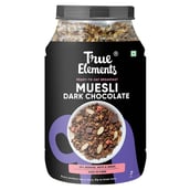 True Elements Dark Chocolate Muesli, 1 kg Nuts & Berries