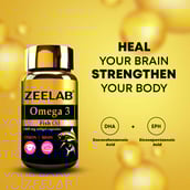 5 - Zeelab Omega 3 Fish Oil,  60 softgels 