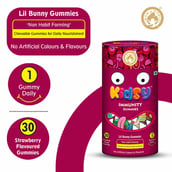 4 - Mom & World Kidsy Immunity, 30 gummies Strawberry