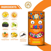 5 - Mom & World Kidsy Vitamin C, 30 gummies Orange