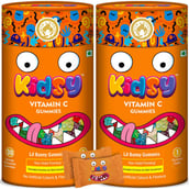 1 - Mom & World Kidsy Vitamin C, 30 gummies Orange (Pack of 2)
