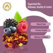 6 - Mom & World Superfood Mix Seeds, Nuts & Berries,  Unflavoured  200 g 