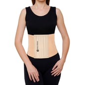 8 - Mom & World Tummy Trimmer 8 Inches Abdominal Belt,  Beige  Medium 