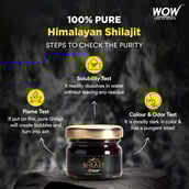 9 - Wow Life Science Pure Himalayan Shilajit,  20 g 