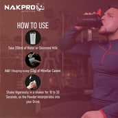 6 - Nakpro Micellar Casein Protein,  2.2 lb  Banana 