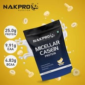 4 - Nakpro Micellar Casein Protein,  2.2 lb  Banana 