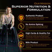 6 - Nakpro Perform Mass Gainer,  2.2 lb  Chocolate (Pack of 3) 