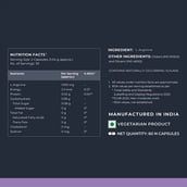 4 - Nutrabay Pro L-Arginine,  60 capsules 