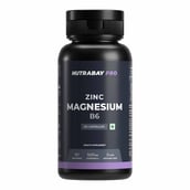 1 - Nutrabay Pro Zinc Magnesium B6,  60 capsules 