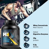 8 - MuscleBlaze Whey Protein,  4 lb  Rich Milk Chocolate 