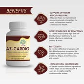 3 - Ayurveda Yogashram Remedies AZ-Cardio,  60 capsules 