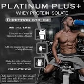 3 - Nakpro Platinum Plus+ Whey Protein Isolate,  2.2 lb  Chocolate Cream 