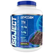 1 - Evogen Isoject Isolate Protein,  5 lb  Chocolate 