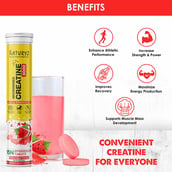 4 - Naturyz Micronized Creatine 3000,  Watermelon (Pack of 3)  15 tablet(s) 