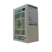 OHS-AID Industrial First Aid Kit- Metal - Wall Mountable-Trauma, Standard