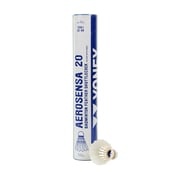Yonex Aerosensa AS-20 Feather Shuttlecock Set, White