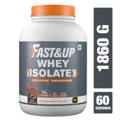 1 - Fast & Up 100% Whey Isolate, 4.10 lb Rich Chocolate