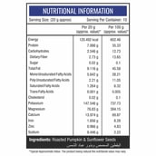 supplement - NourishVitals Roasted Pumpkin & Sunflower Seeds, Natural 0.150 kg