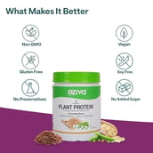 5 - Oziva Organic Plant Protein, 500 g Unflavoured