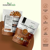 4 - NourishVitals California Almonds, Roasted 200 g