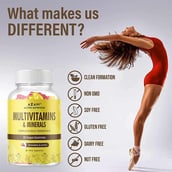 7 - Azani Active Nutrition Multivitamin & Minerals, 30 gummies Strawberry & Lemon (Pack of 3)