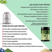 4 - Azani Active Nutrition Active Plant Protein, 2.2 lb Decadent Chocolate