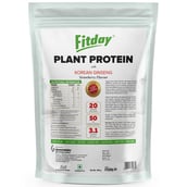 2 - Fitday Plant Protein Powder, 0.88 lb Strawberry
