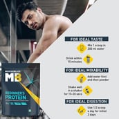 2 - MuscleBlaze Beginner's Protein OP, 2.2 lb Chocolate