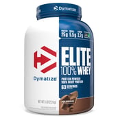 6 - Dymatize Elite Whey Protein, 5 lb Rich Chocolate