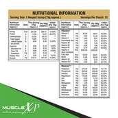 3 - MuscleXP Weight Gainer with Digestive Enzymes, 2.2 lb Chocolate Fudge