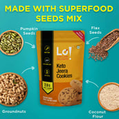 3 - Lo! Foods Keto Cookie,  Jeera  200 g 