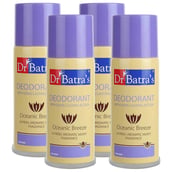 Dr Batra's Deodorant for Men, 150 ml Oceanic Breeze (Pack of 4)