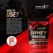 8 - MuscleXP 100% Whey Protein with Digestive Enzyme, 2.2 lb Double Chocolate