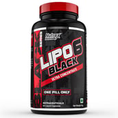 1 - Nutrex Lipo-6 Black UC,  60 capsules  Unflavoured 