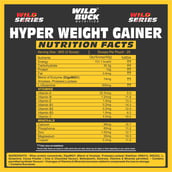 3 - Wild Buck Hyper Weight Gainer,  2.2 lb  Irish Cream Chocolate 