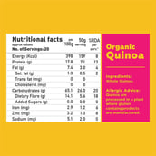 4 - Yogabars Organic Quinoa, 1.5 kg Unflavoured