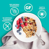 3 - Yogabars Wholegrain Breakfast Muesli,  0.400 kg  Almond and Quinoa Crunch 
