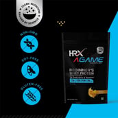 7 - HRX AGame Beginner's Whey Protein,  2 lb  Mango Delight 