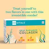 2 - HealthKart HK Vitals Skin Radiance Collagen Combo, 2 Piece(s)/Pack Orange 100 g + Mango 100 g