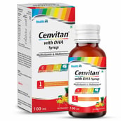 1 - Healthvit Cenvitan Multivitamin & Multimineral with DHA Syrup, 100 ml Mix Fruit
